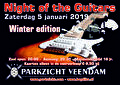 Flyer Night of the Guitars - Bogdike