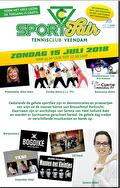Flyer Bogdike op de Sportfair