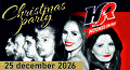 Flyer X-Mass Party met Hooked on Red